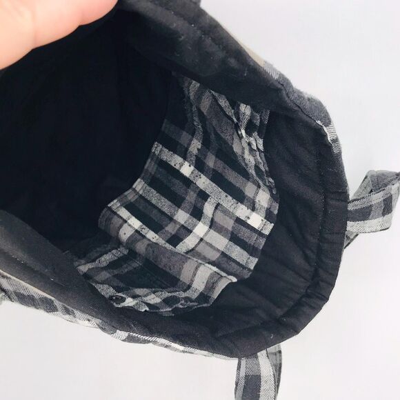 Handmade Tote Bag: Repurposed, Cowgirl, Brown, Tan, Cream, Boots, and Charm - Picture 5 of 9